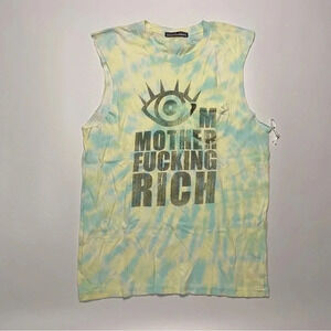 NWOT Medium Prince Peter Graphic Tie Dye Muscle Tank